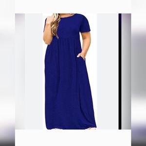 J. Jill lightweight knit maxi dress sz M